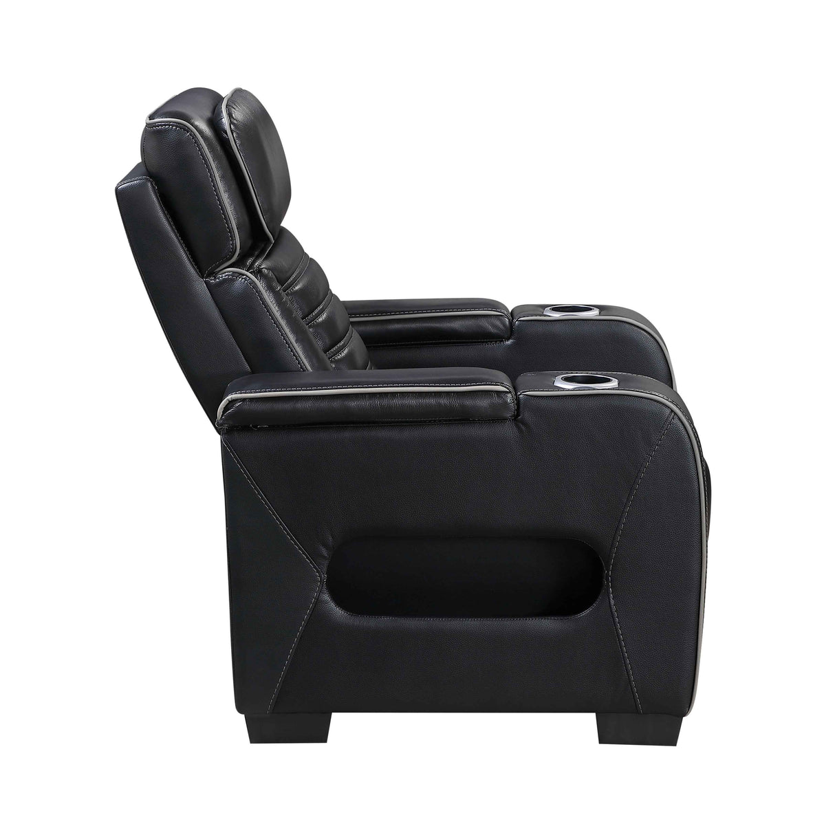 Cyber Black Power Reclining Living Room Set by Homelegance at Eve Furniture