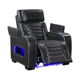 Cyber Black Power Reclining Living Room Set by Homelegance at Eve Furniture