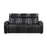 Cyber Black Power Reclining Living Room Set by Homelegance at Eve Furniture
