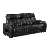Cyber Black Power Reclining Living Room Set by Homelegance at Eve Furniture
