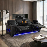 Cyber Black Power Reclining Living Room Set by Homelegance at Eve Furniture