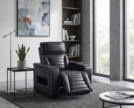 Cyber Black Power Reclining Living Room Set by Homelegance at Eve Furniture