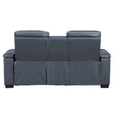 Cyber Blue 3-Piece Power Reclining Living Room Set by Homelegance at Eve Furniture
