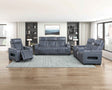 Cyber Blue 3-Piece Power Reclining Living Room Set by Homelegance at Eve Furniture