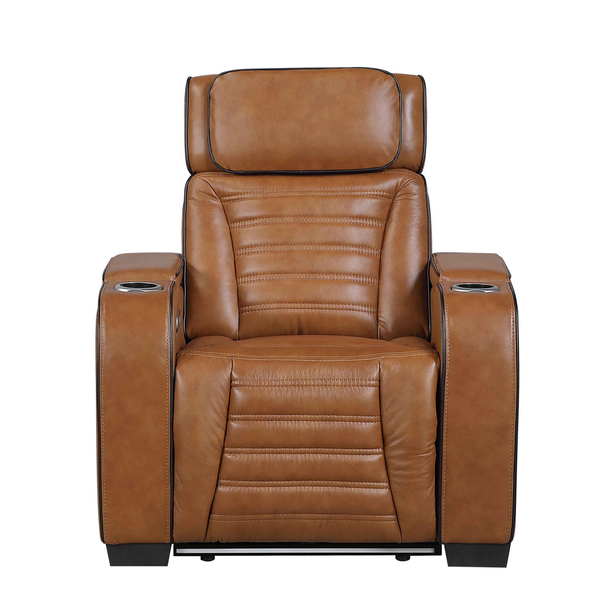 Cyber Brown 3-Piece Power Reclining Living Room Set by Homelegance at Eve Furniture
