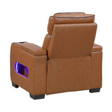 Cyber Brown 3-Piece Power Reclining Living Room Set by Homelegance at Eve Furniture