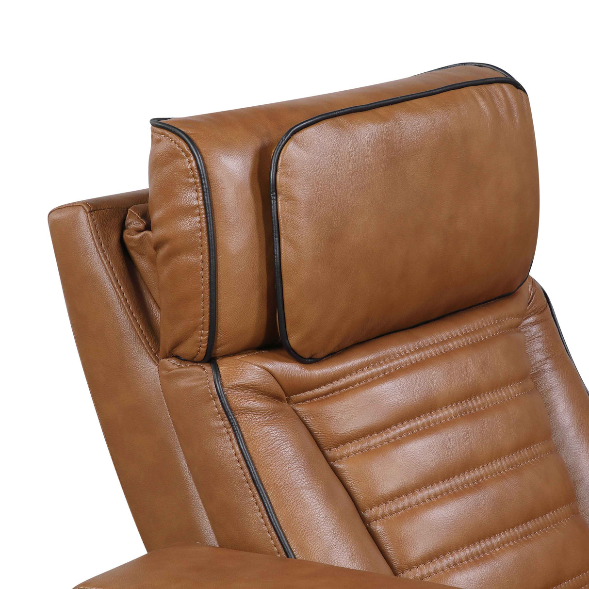 Cyber Brown Power Reclining Chair with Power Headrest by Homelegance at Eve Furniture