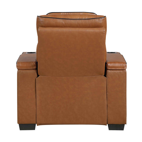 Cyber Brown Power Reclining Living Room Set by Homelegance at Eve Furniture