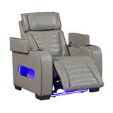 Cyber Gray 3-Piece Power Reclining Living Room Set by Homelegance at Eve Furniture