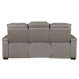 Cyber Gray 3-Piece Power Reclining Living Room Set by Homelegance at Eve Furniture