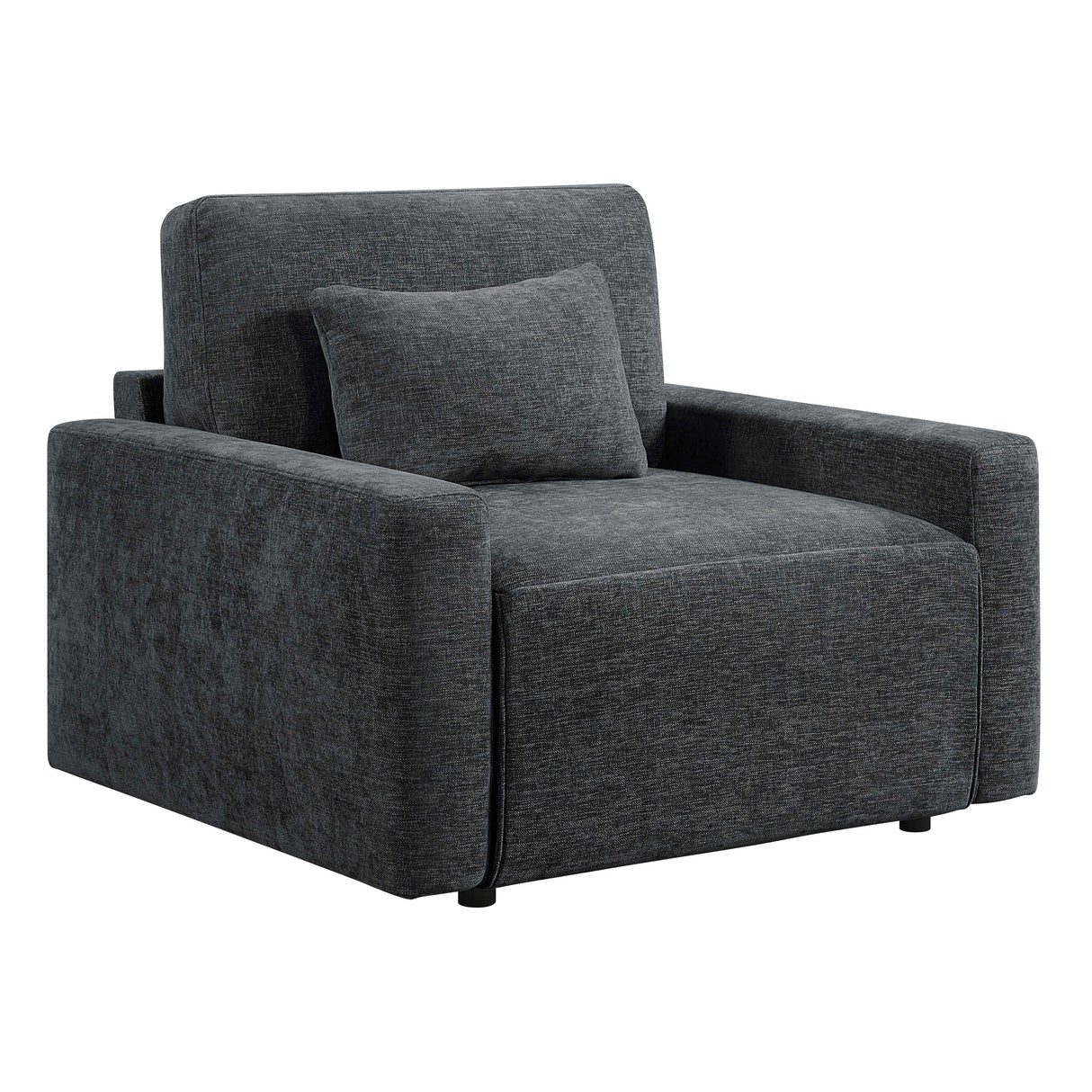 Cyber Gray Power Double Reclining Loveseat with Center Console by Homelegance at Eve Furniture