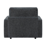 Cyber Gray Power Double Reclining Loveseat with Center Console by Homelegance at Eve Furniture