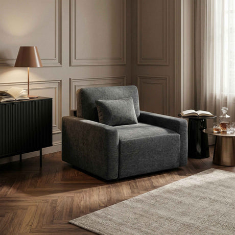 Cyber Gray Power Double Reclining Loveseat with Center Console by Homelegance at Eve Furniture