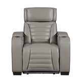Cyber Gray Power Reclining Living Room Set by Homelegance at Eve Furniture