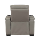 Cyber Gray Power Reclining Living Room Set by Homelegance at Eve Furniture
