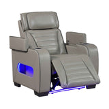 Cyber Gray Power Reclining Living Room Set by Homelegance at Eve Furniture