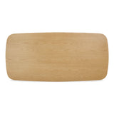 Cybill Natural Ash Rectangular Dining Table by TOV Furniture at Eve Furniture
