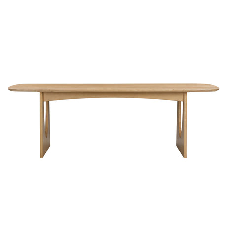Cybill Natural Ash Rectangular Dining Table by TOV Furniture at Eve Furniture