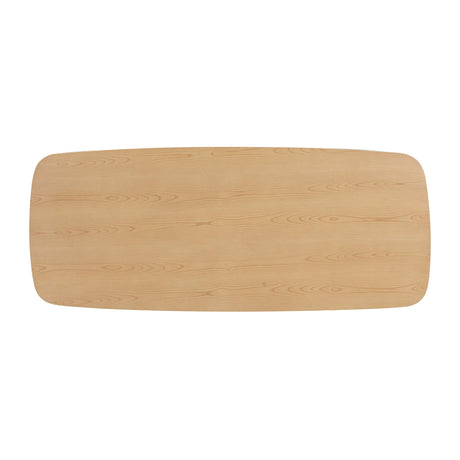 Cybill Natural Ash Rectangular Dining Table by TOV Furniture at Eve Furniture