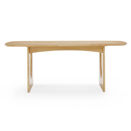 Cybill Natural Ash Rectangular Dining Table by TOV Furniture at Eve Furniture