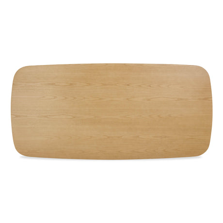 Cybill Natural Ash Rectangular Dining Table by TOV Furniture at Eve Furniture