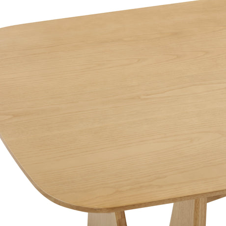 Cybill Natural Ash Rectangular Dining Table by TOV Furniture at Eve Furniture
