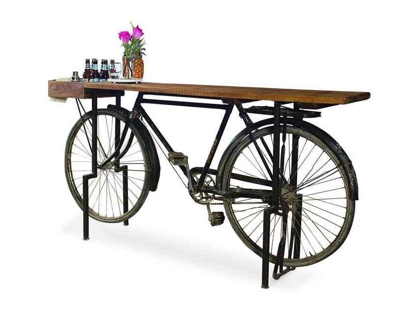 Cycle Brown/Black Counter Table by Classic Home at Eve Furniture