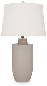 Cylener Off White Table Lamp by Ashley at Eve Furniture