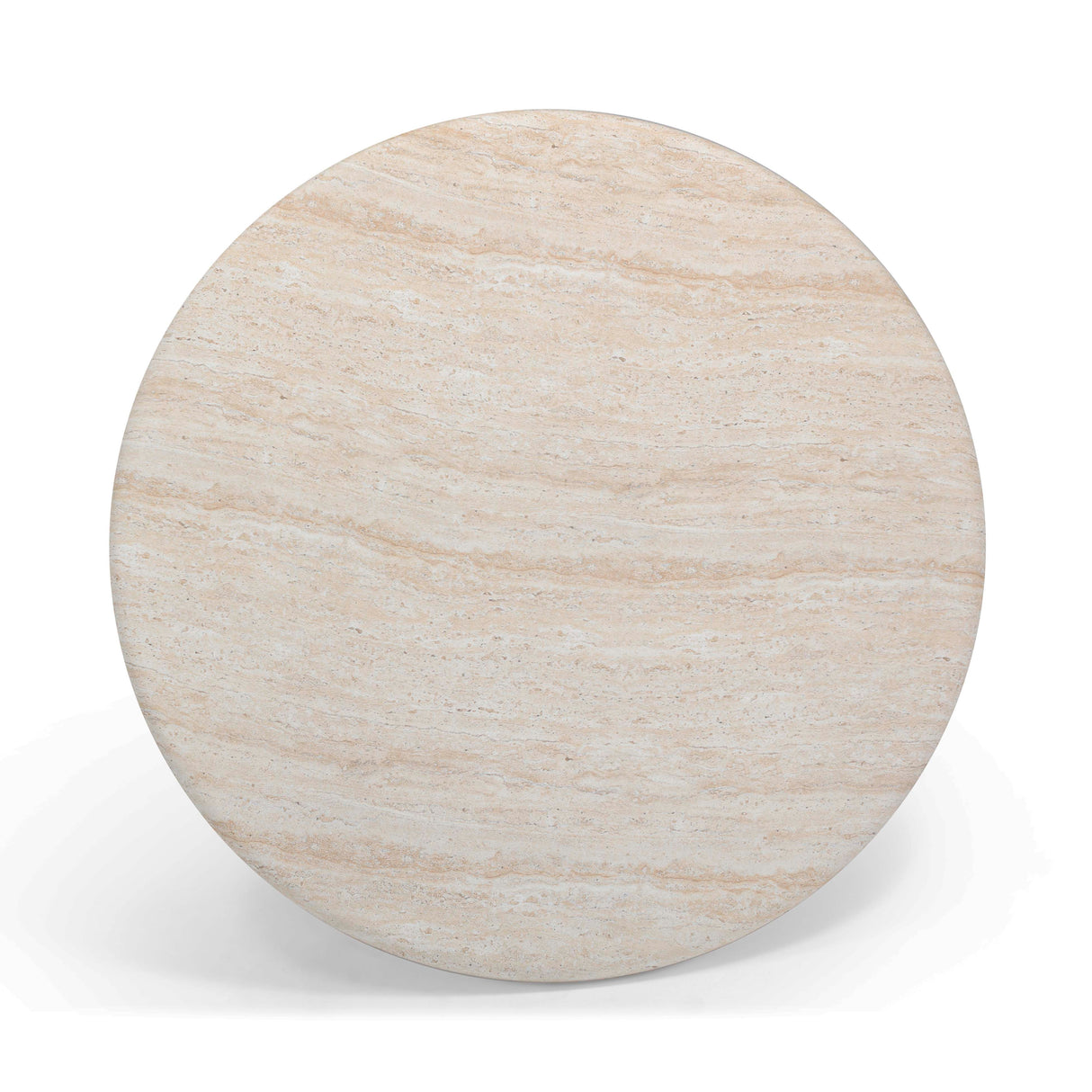 Cynthia 36" Faux Travertine Concrete Indoor/Outdoor Coffee Table by TOV Furniture at Eve Furniture