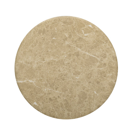 Cynthia Light Emperador Faux Marble Indoor/Outdoor Side Table by TOV Furniture at Eve Furniture