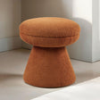 Cynthia Saddle Brown Stool by Furniture of America at Eve Furniture