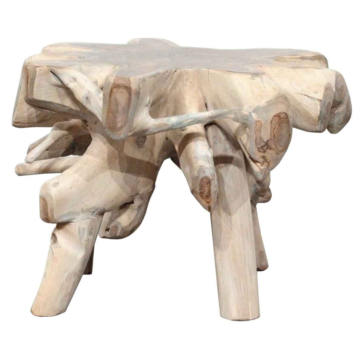 Cypress Natural Whitewash End Table by Classic Home at Eve Furniture