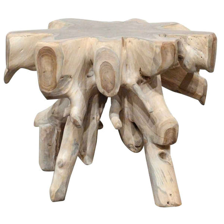 Cypress Natural Whitewash End Table by Classic Home at Eve Furniture