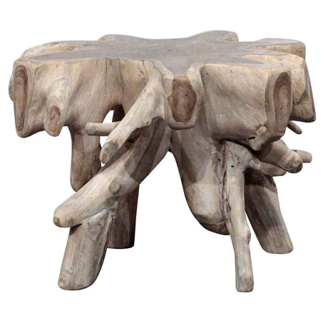 Cypress Natural Whitewash End Table by Classic Home at Eve Furniture