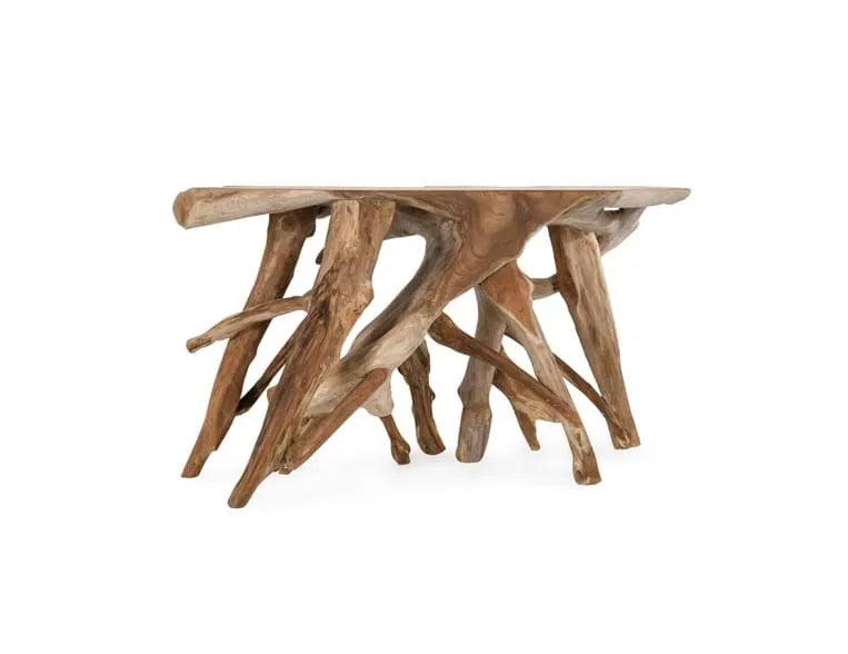 Cypress Root Natural Console Table (59”W) by Classic Home at Eve Furniture