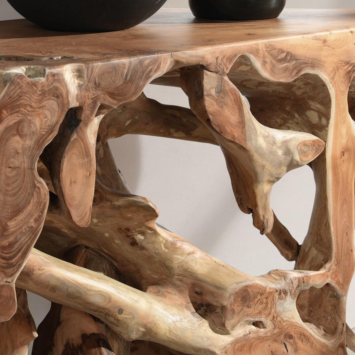 Cypress Root Natural Console Table (70”W) by Classic Home at Eve Furniture