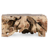 Cypress Root Natural Square Coffee Table by Classic Home at Eve Furniture