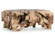 Cypress Root Natural Square Coffee Table by Classic Home at Eve Furniture
