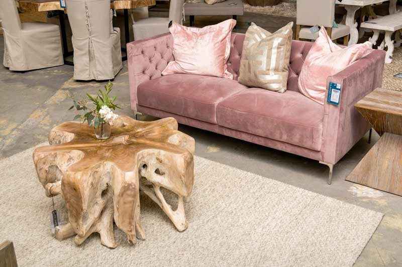 Cypress Root Natural Whitewash Coffee Table by Classic Home at Eve Furniture