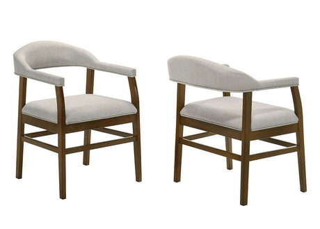 Cyra Marble Top 7-Piece Dining Room Set by New Era Innovations at Eve Furniture