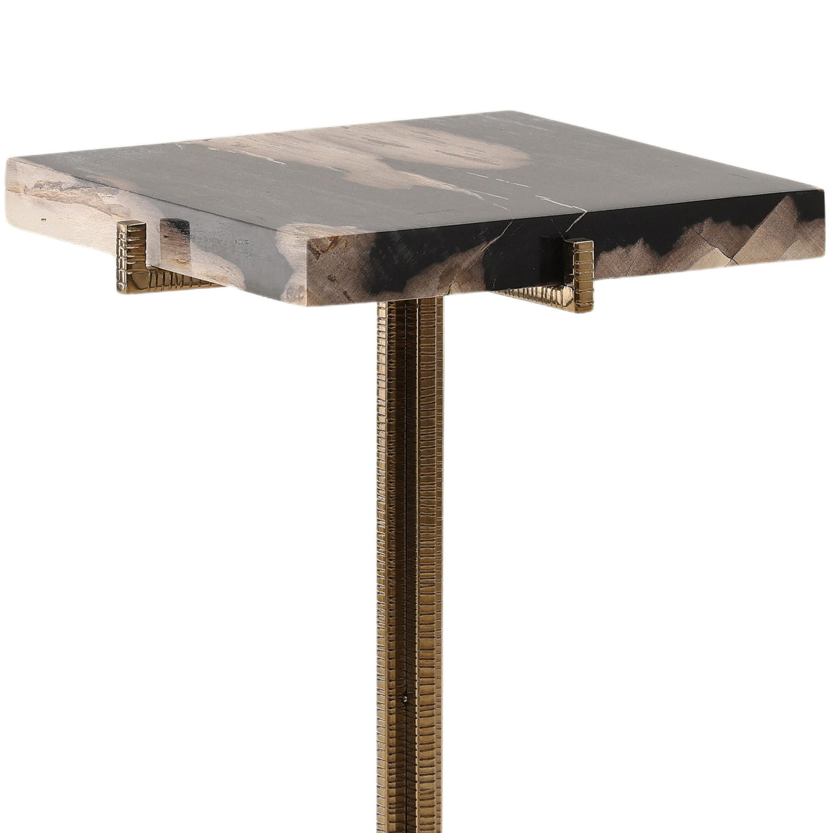 Cyra Side Table, Black by Dovetail at Eve Furniture