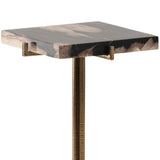 Cyra Side Table, Black by Dovetail at Eve Furniture