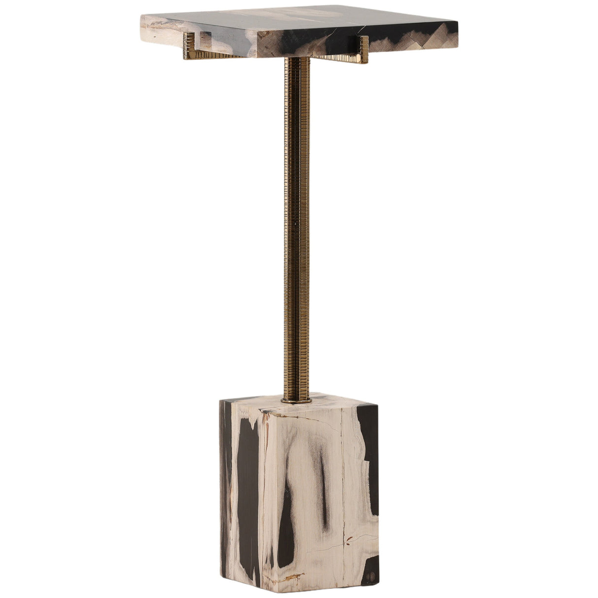 Cyra Side Table, Black by Dovetail at Eve Furniture