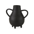 Cyrus Black Two handled Vase Decorative Object by Mercana at Eve Furniture