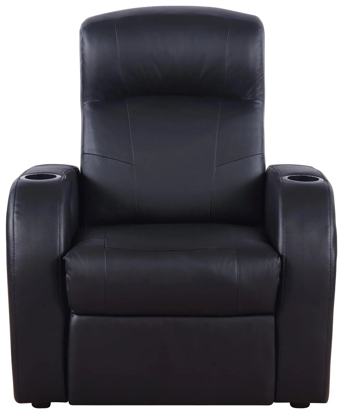 Cyrus Black Upholstered 3-Piece Reclining Living Room Set by Coaster at Eve Furniture
