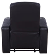 Cyrus Black Upholstered 3-Piece Reclining Living Room Set by Coaster at Eve Furniture