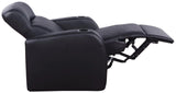 Cyrus Black Upholstered 3-Piece Reclining Living Room Set by Coaster at Eve Furniture