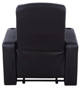 Cyrus Black Upholstered 7-Piece Reclining Living Room Set by Coaster at Eve Furniture