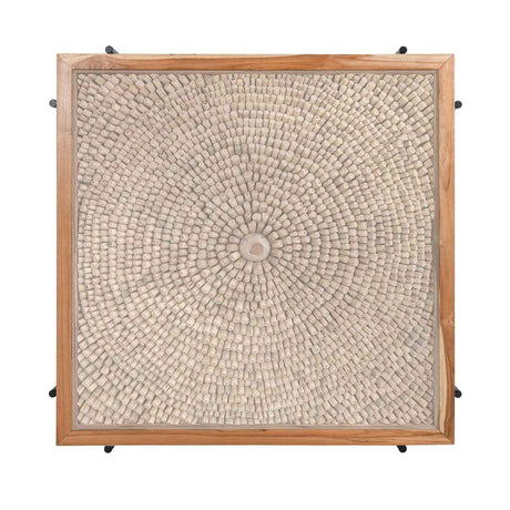 Cyrus Natural/Black Coffee Table by Classic Home at Eve Furniture
