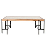 Cyrus Natural/Black Coffee Table by Classic Home at Eve Furniture